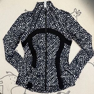 lululemon athletica Black and White Utility Jacket